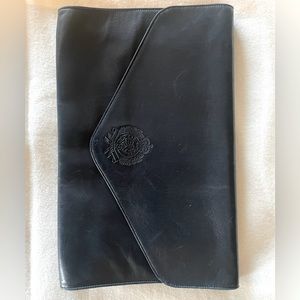 Ralph Lauren leather clutch bag excellent used condition